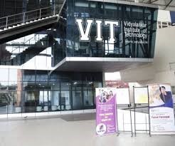 The modern inside of VIT, with their logo
